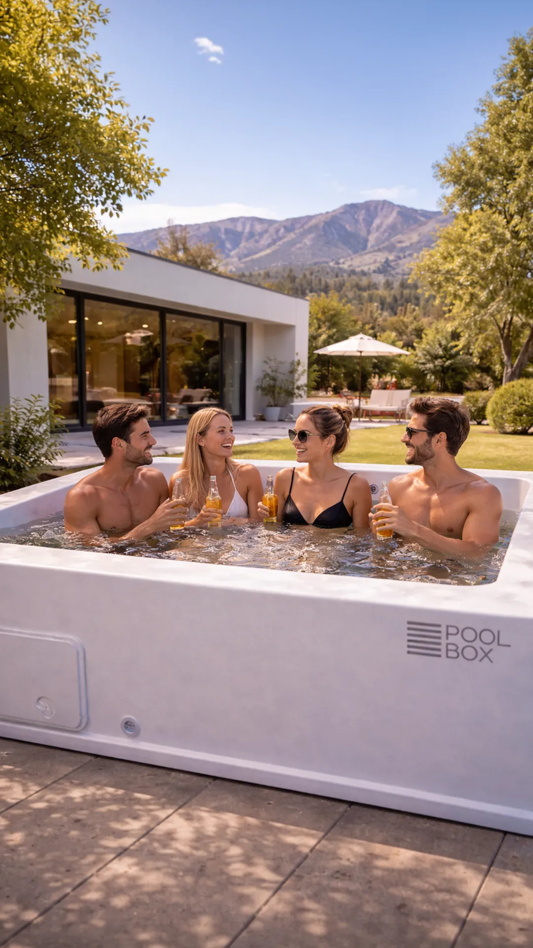 Mini piscina en Patio