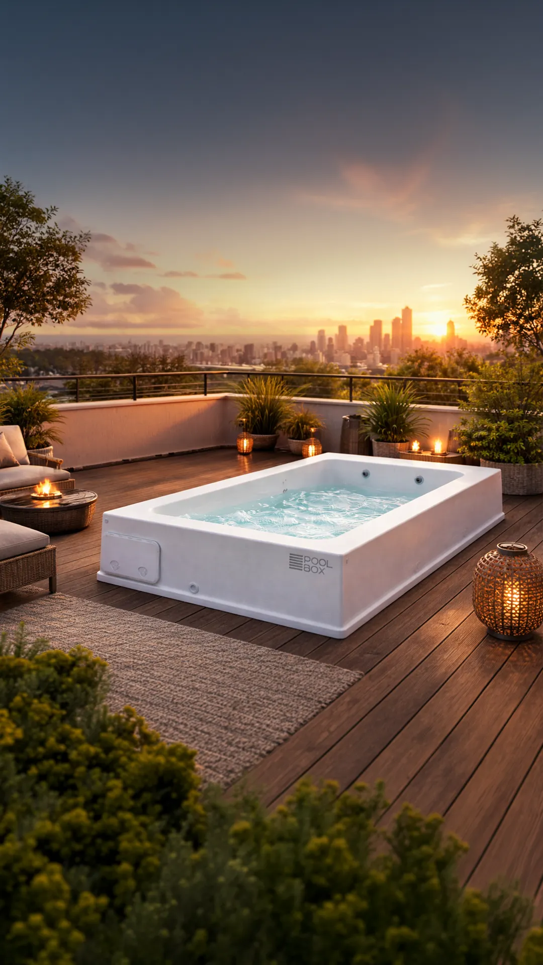 Mini piscina en Terraza